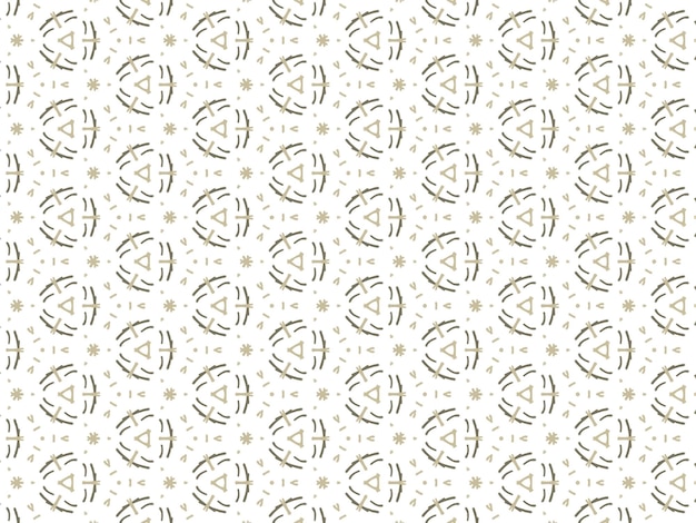 Brown Abstract Mandala o Ikat Wallpaper Pattern sfondo