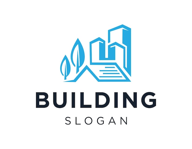 Building Logo Design è stato creato utilizzando l'applicazione Corel Draw 2018 con uno sfondo bianco