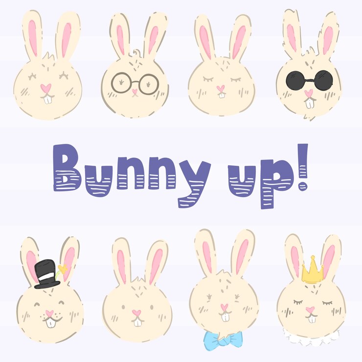 Bunny up! Famiglia di conigli