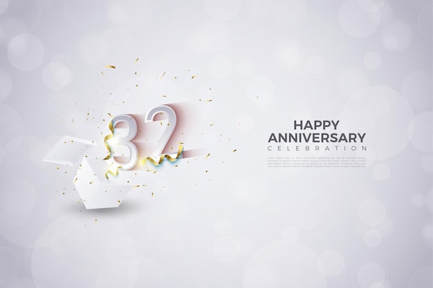 Buon 32 ° anniversario