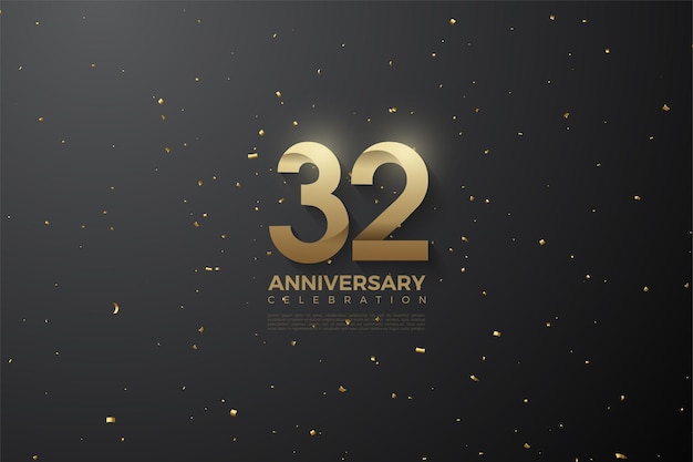 Buon 32 ° anniversario
