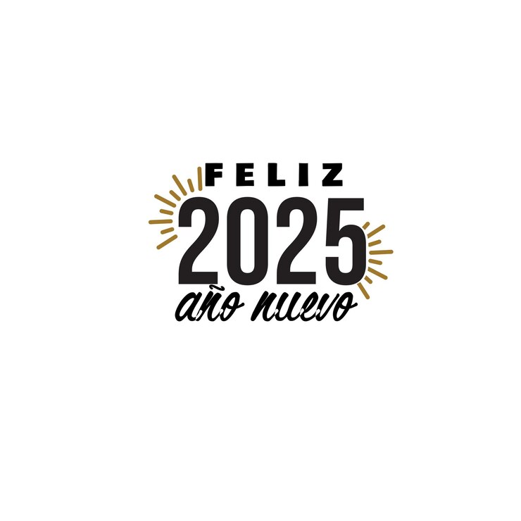 Vettore buon anno.