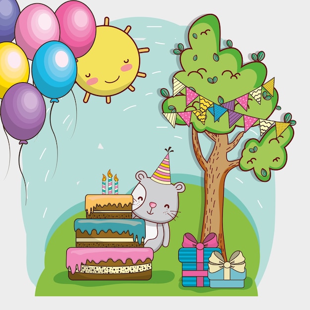 buon compleanno cartoni animati