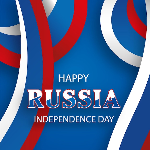 Buon giorno dell'indipendenza della Russia.