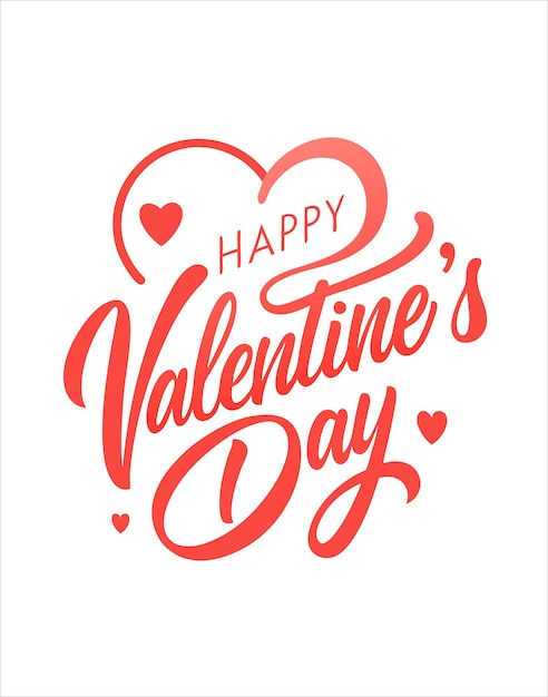 Buon giorno di San Valentino Tipografia T-Shirt Design