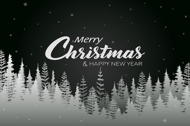 Buon Natale e buon anno nuovo banner promozionale con decorazione festiva per Natale