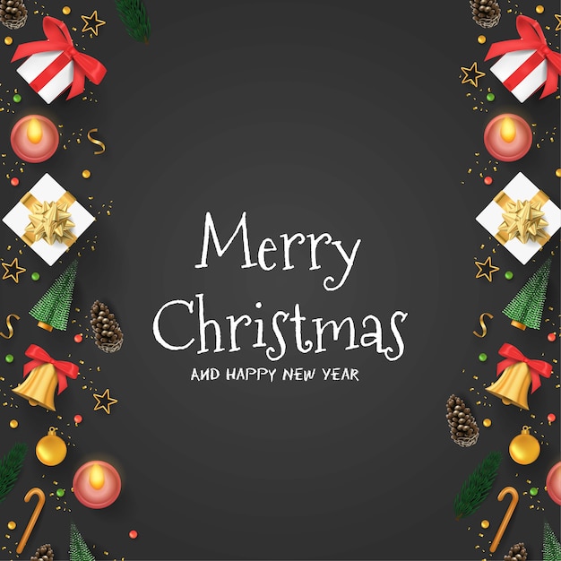 buon natale sfondo banner