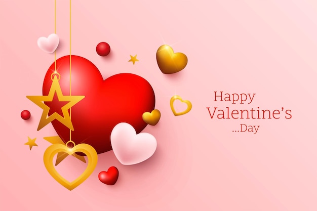 Buon San Valentino banner design. illustrazione vettoriale