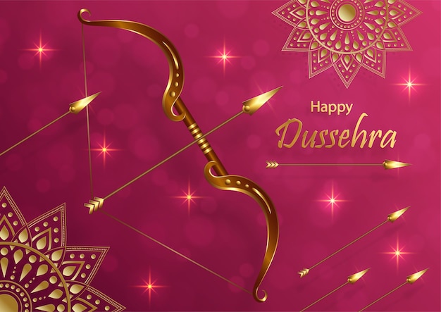 Buona celebrazione del festival di Dussehra