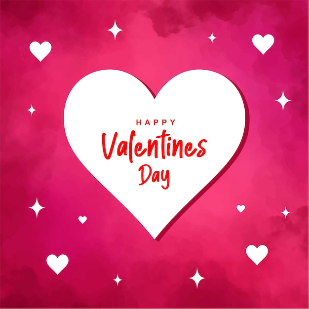 Buona festa di San Valentino con il cuore