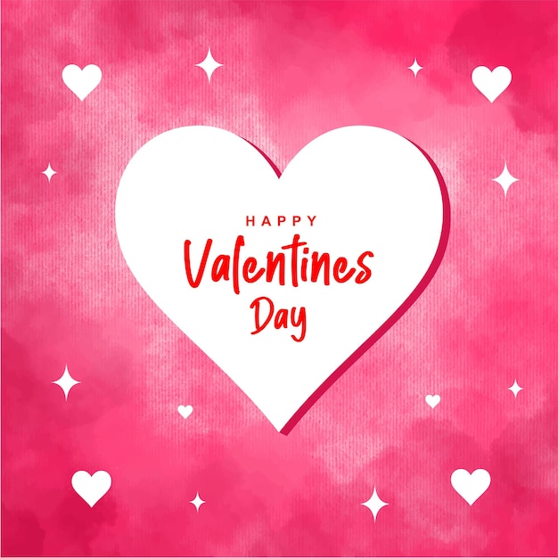 Buona festa di San Valentino con il cuore