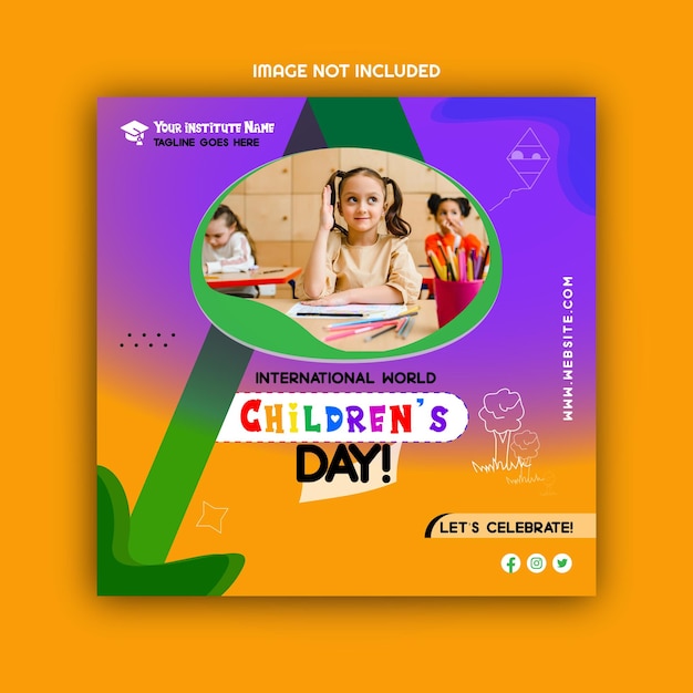 buona giornata internazionale dei bambini