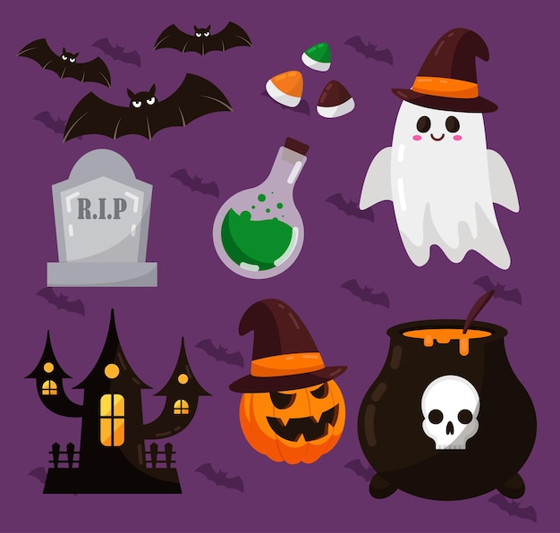 Buona risorsa di halloween per romanzo, storia e opere d'arte
