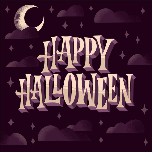 Buona scritta halloween