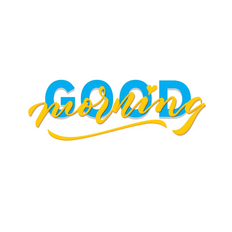 Buongiorno mano lettering