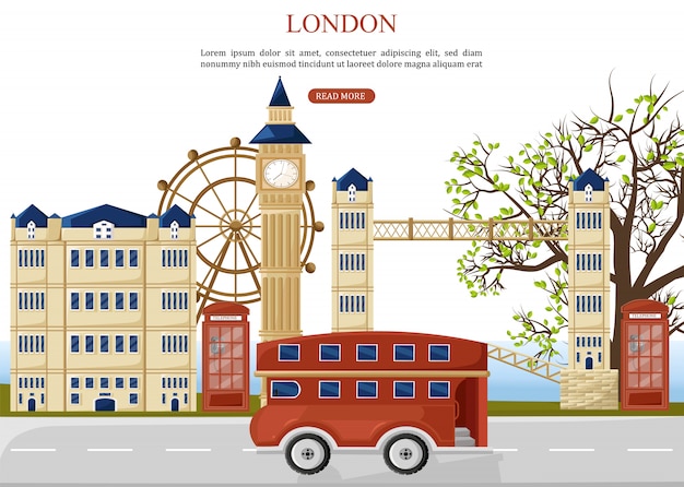 Bus di viaggio di Londra