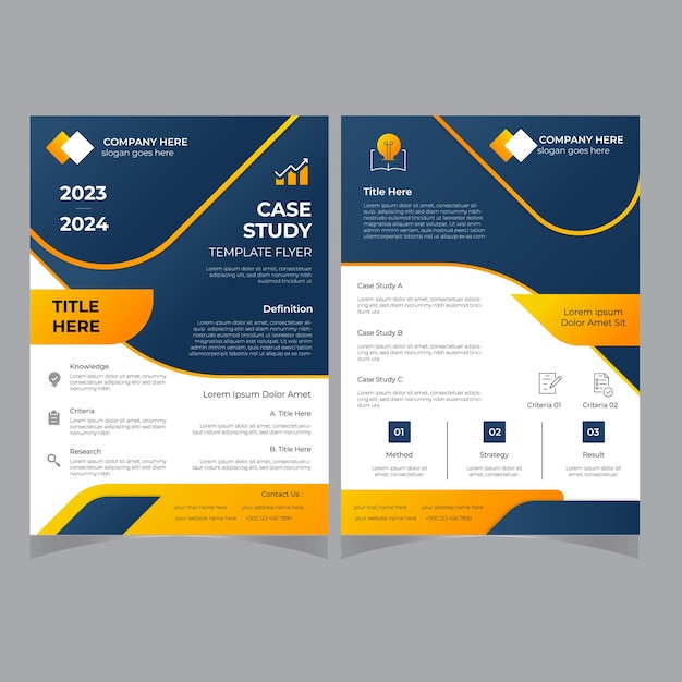 Business Flyer Corporate Flyer Template Forma geometrica Flyer Circolo Riassunto Concetti colorati