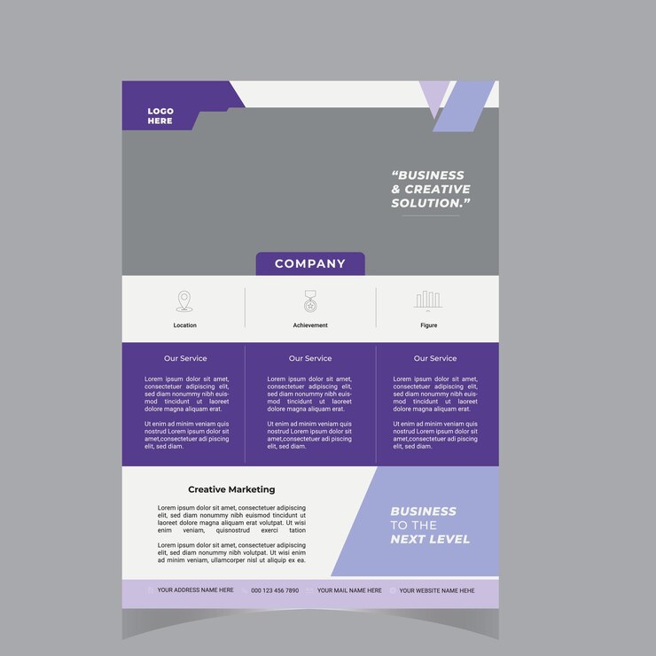 Vettore business marketing tri fold brochure design corporate business tri fold brochure template design d