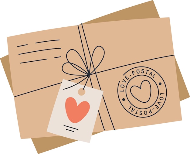 Busta per lettere d'amore