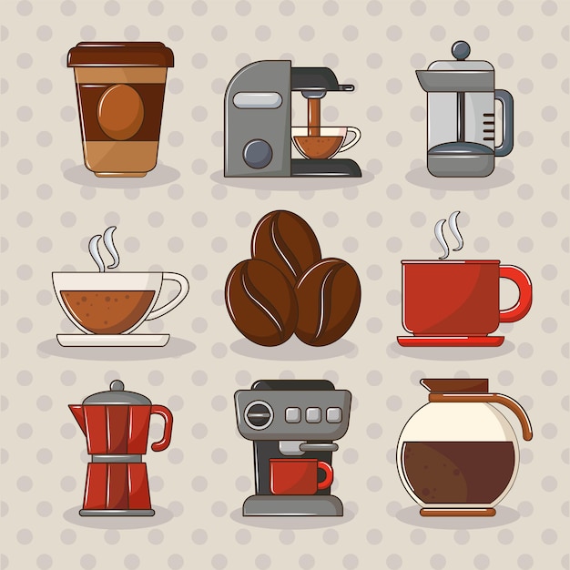 Caffè e tazzine