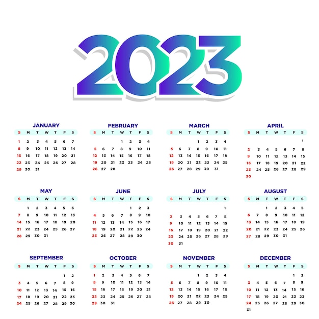 Calendario 2023