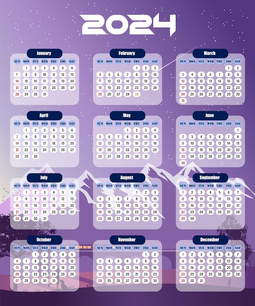 Calendario 2024