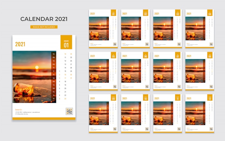 Vettore calendario da parete, agenda appuntamenti