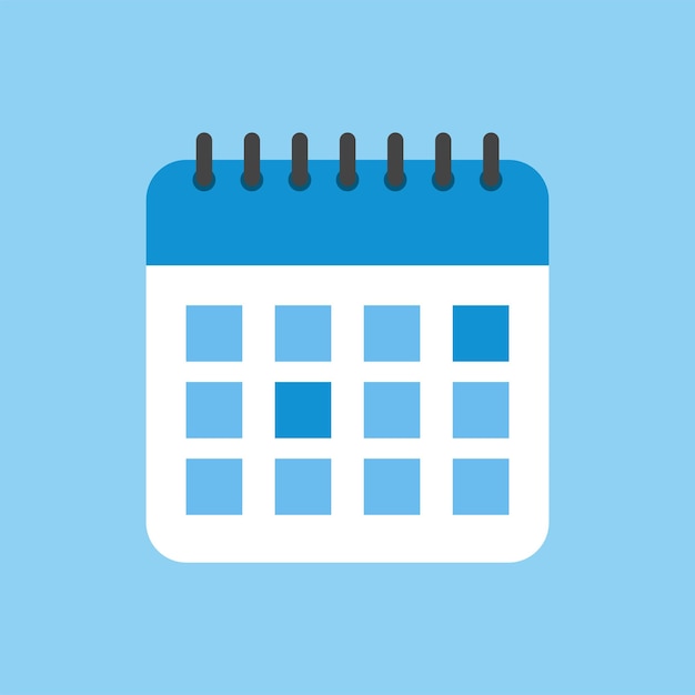 Calendario per appuntamenti riunioni e date importanti dell'anno