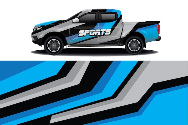 camion Car Decal Wrap Design