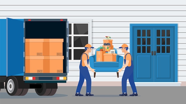 Camion per il trasporto di merci