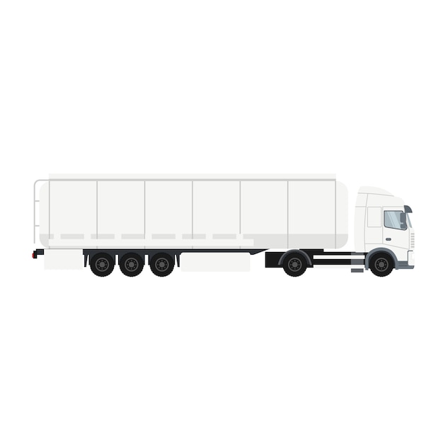Camion rimorchio con cisterna