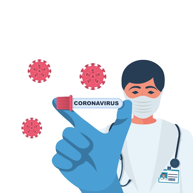 Campione di sangue per coronavirus ncov