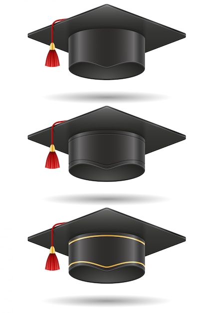 Cappellino quadrato di graduazione da accademico.
