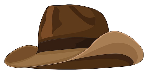 Cappello alla moda marrone