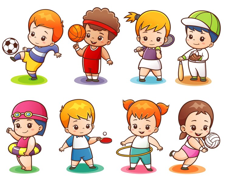 Carattere di carattere sportivo