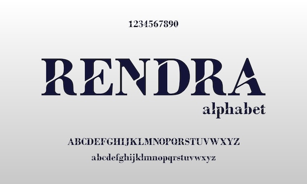 Carattere e numero di lettere dell'alfabeto eleganti, design di moda minimal con lettere eleganti classiche, carattere tipografico regolare maiuscolo e minuscolo