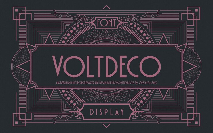 Carattere vintage elegante font tipografia di lusso font logo font Vettore Premium