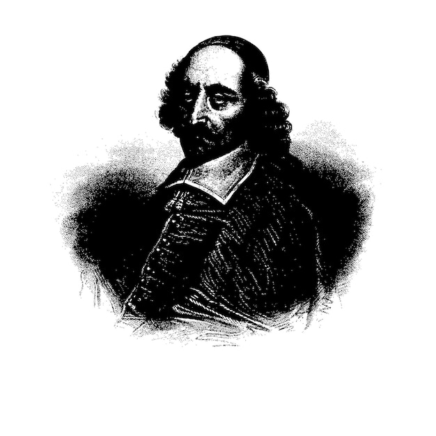 Cardinale Mazarin (16021661) inciso da James Hopwood (17521819) e pubblicato da Furne amp Cie Par
