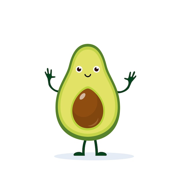 Carino felice avocado