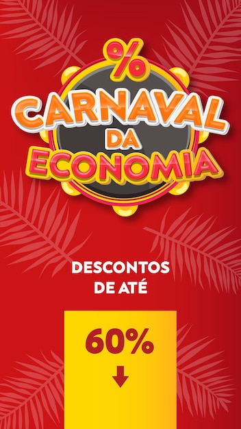Carnaval da Economia 60 OFF
