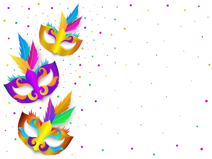 Vettore carnevale party concept design.