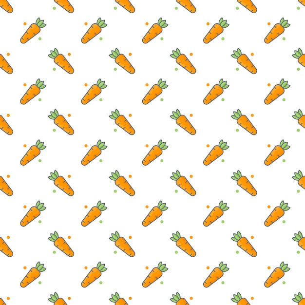 Carota pattern di sfondo