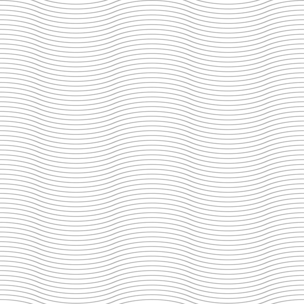 carta da parati di vettore del modello geometrico delle onde senza cuciture