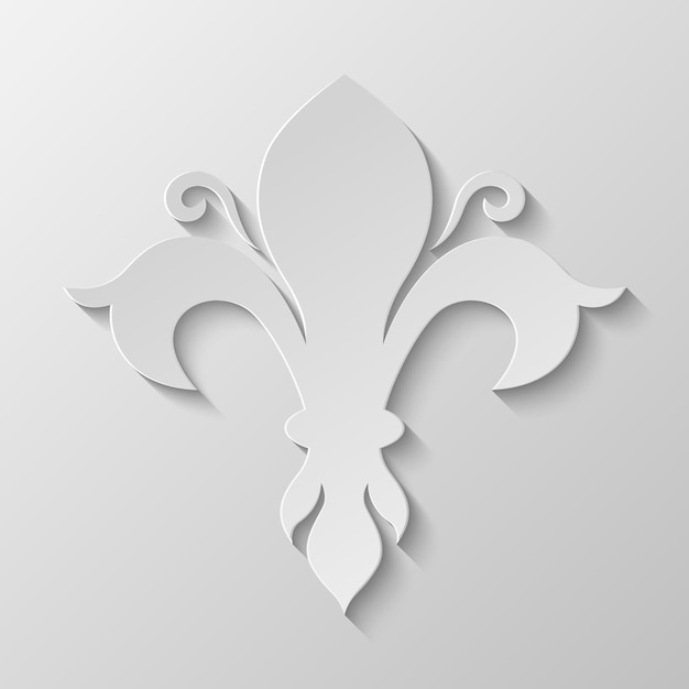 Carta Fleur de lis.