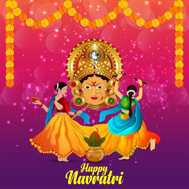 Carta sconto del festival indiano di Navratri