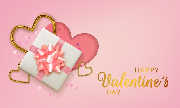 Cartella di auguri per la Festa di San Valentino