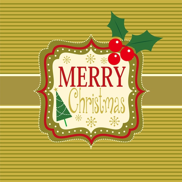 Cartella di Natale con lettere