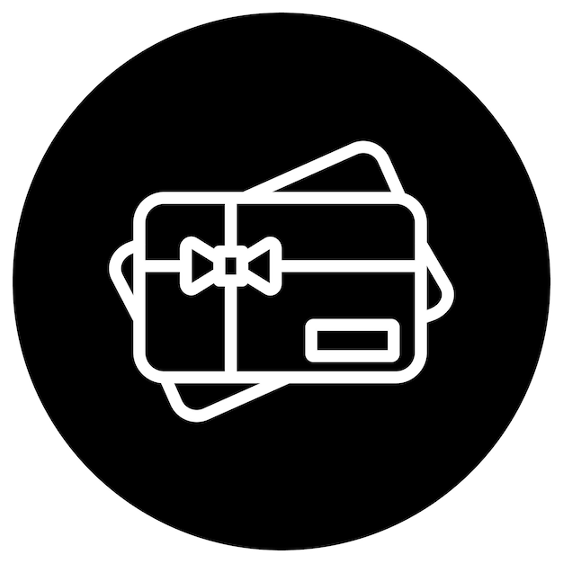 Cartella regalo Vector Icon Design Illustrazione