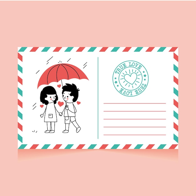 Cartolina d'amore