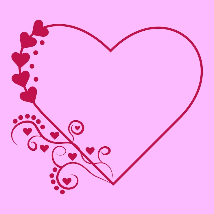 Vettore cartoline d'amore. san valentino. design per il matrimonio, 8 marzo, festa della mamma.